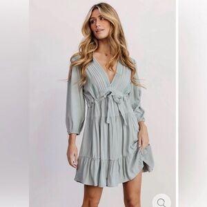 Baltic Born Amelia Boho Dress Sage